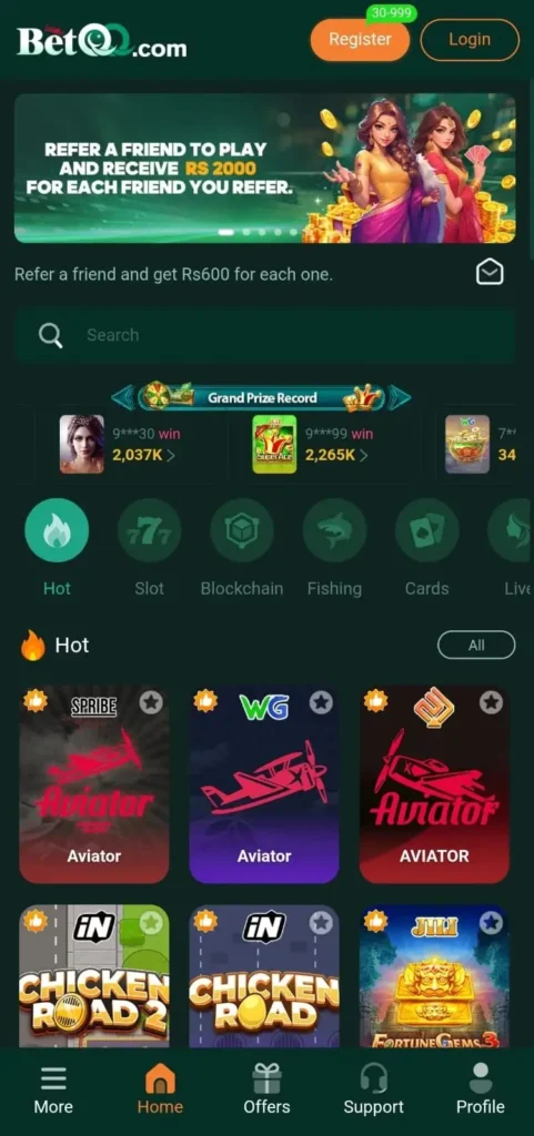 BET QQ Game