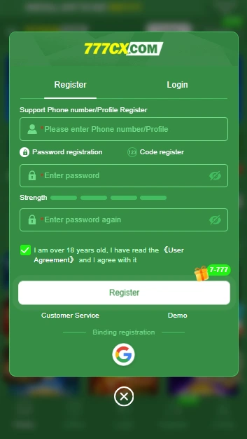 777CX Game