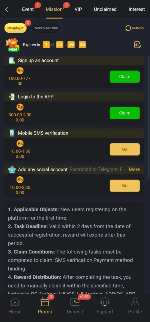 Bonuses