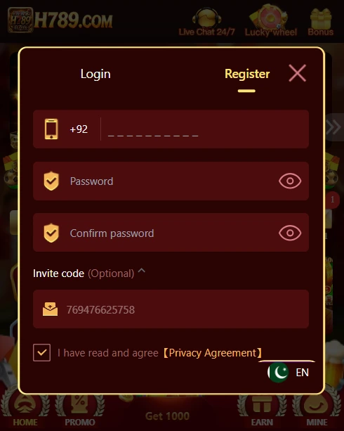 H789 Game